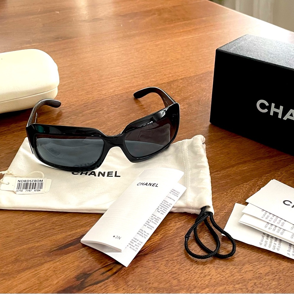 Chanel Black Sunglasses